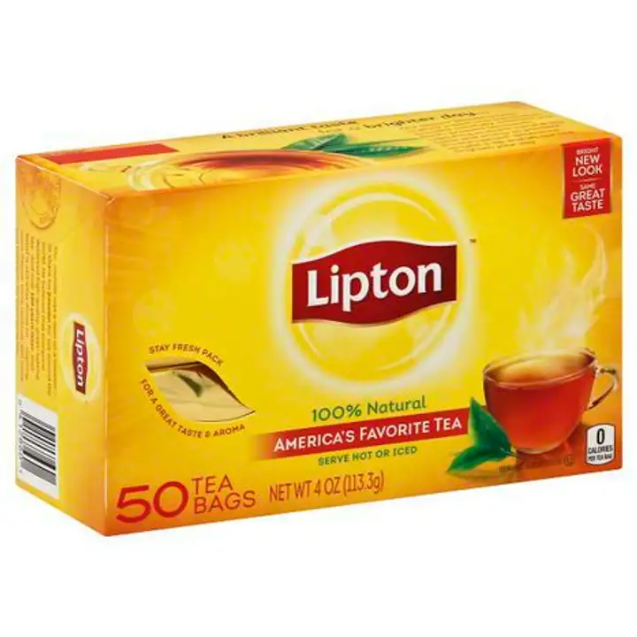 Order Lipton Tea, Bags - 50 Bags food online from Novato Harvest Market store, Novato on bringmethat.com
