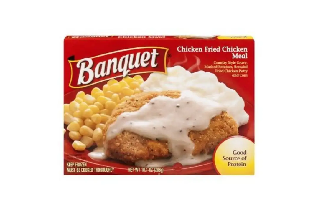 Order Banquet Chicken Fried Chicken Meal - 10.1 Ounces food online from Fligner Market store, Lorain on bringmethat.com
