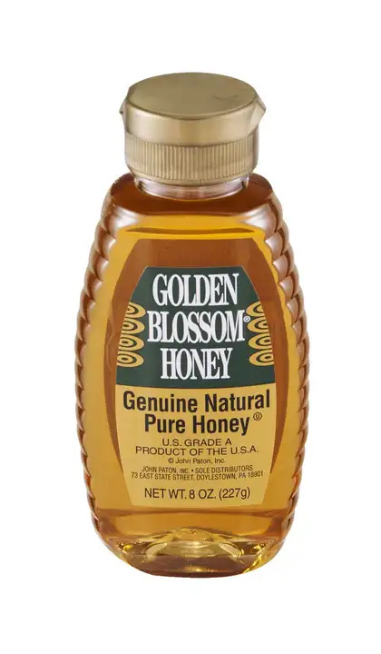 Order Golden Blossom Honey Genuine Natural Pure - 8 Ounces food online from Holiday farms store, Roslyn Heights on bringmethat.com