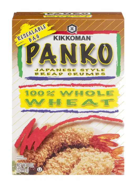 Order Kikkoman Panko, 100% Whole Wheat - 8 Ounces food online from Holiday farms store, Roslyn Heights on bringmethat.com