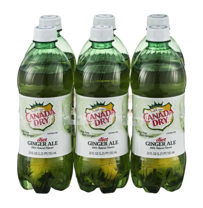 Order Canada Dry Ginger Ale, Diet, Caffeine Free - 20 Ounces food online from Holiday farms store, Roslyn Heights on bringmethat.com