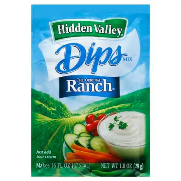 Order Hidden Valley Dips Mix, The Original Ranch - 1 Ounce food online from Holiday farms store, Roslyn Heights on bringmethat.com