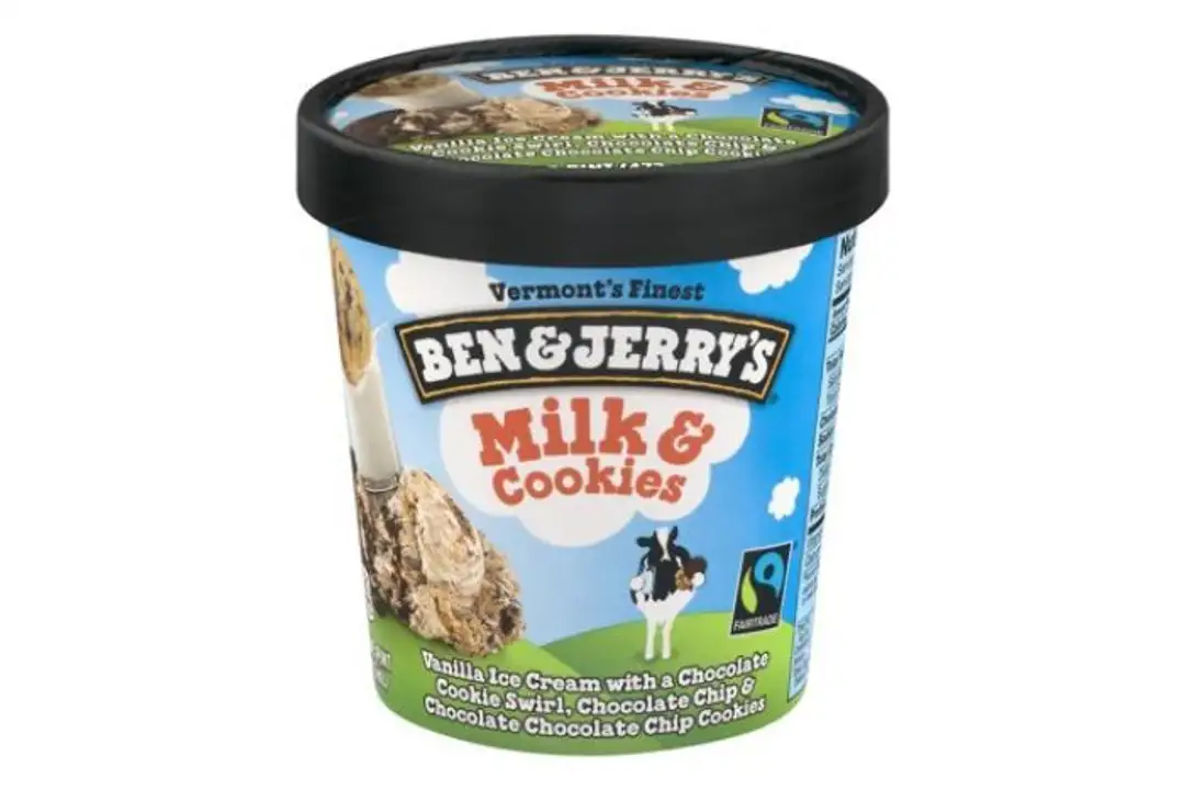 Order Ben & Jerrys Ice Cream, Milk & Cookies - 473 Milliliters food online from Holiday farms store, Roslyn Heights on bringmethat.com