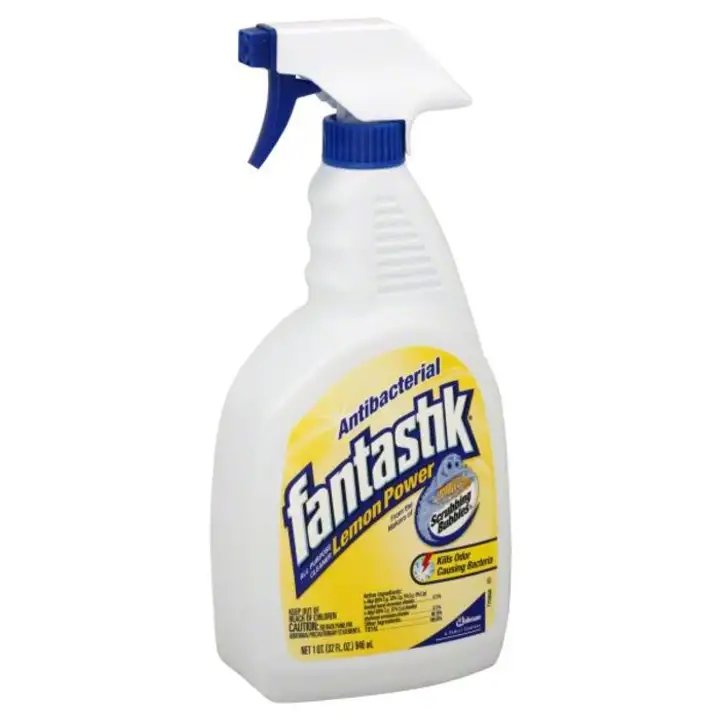 Order Fantastik Scrubbing Bubbles All Purpose Cleaner, Heavy Duty, Lemon Scent - 32 Ounces food online from Holiday farms store, Roslyn Heights on bringmethat.com
