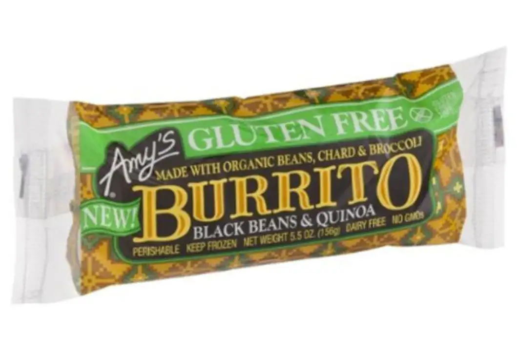 Order Amys Burrito, Black Bean - 6 Ounces food online from Novato Harvest Market store, Novato on bringmethat.com