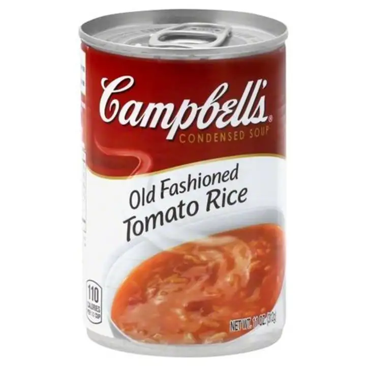 Order Campbells Soup, Condensed, Old Fashioned Tomato Rice - 11 Ounces food online from Novato Harvest Market store, Novato on bringmethat.com