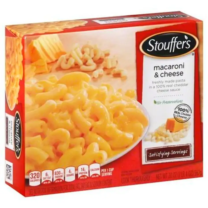 Order Stouffers Satisfying Servings Macaroni & Cheese - 16 Ounces food online from Novato Harvest Market store, Novato on bringmethat.com