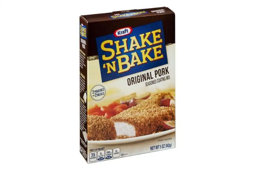 Order Shake N Bake Coating Mix, Seasoned, Original Pork - 5 Ounces food online from Holiday farms store, Roslyn Heights on bringmethat.com