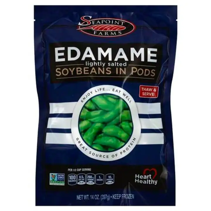 Order Seapoint Farms Edamame, Lightly Salted - 14 Ounces food online from Holiday farms store, Roslyn Heights on bringmethat.com