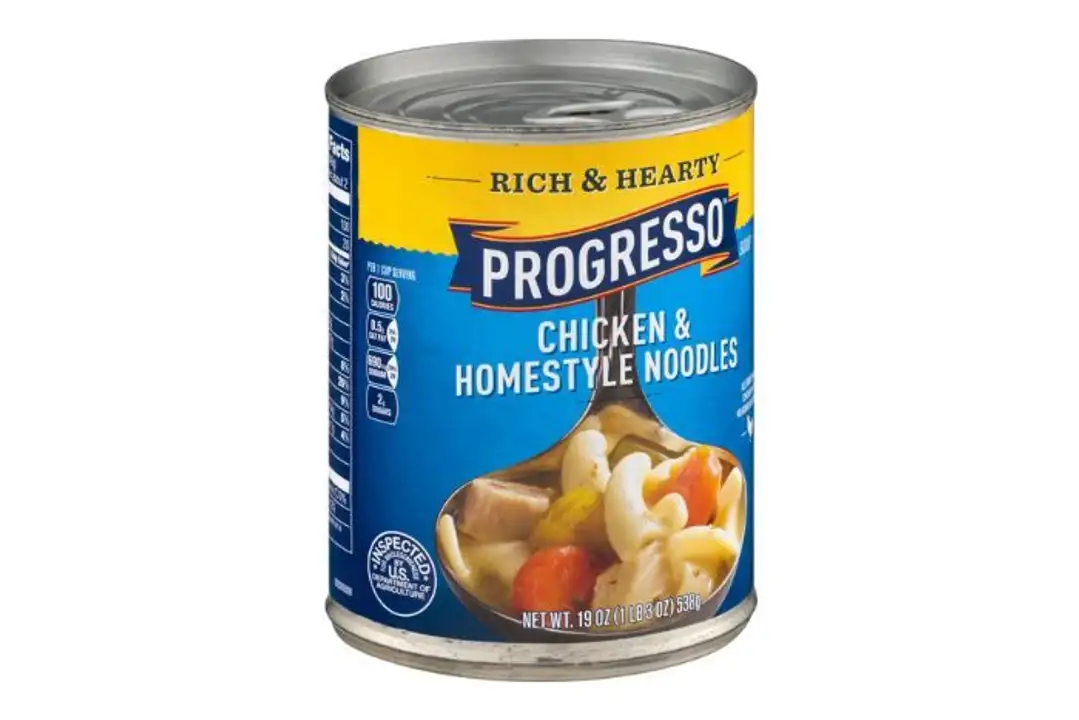 Order Progresso Rich & Hearty Soup, Chicken & Homestyle Noodles - 19 Ounces food online from Fligner Market store, Lorain on bringmethat.com