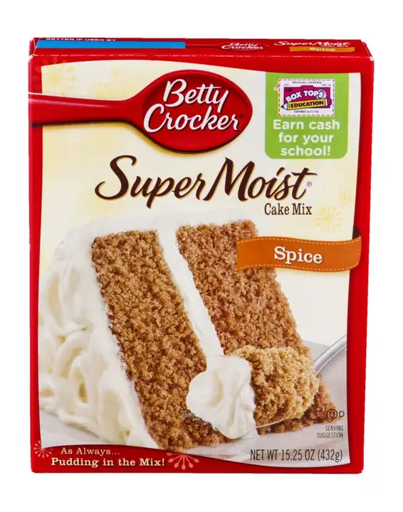 Order Betty Crocker Delights Cake Mix, Super Moist, Spice - 15.25 Ounces food online from Novato Harvest Market store, Novato on bringmethat.com