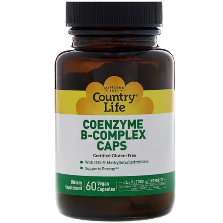 Order Country Life Coenzyme B-Complex Capsules - 60 Count food online from Whole Foods Co-Op Denfeld store, Duluth on bringmethat.com
