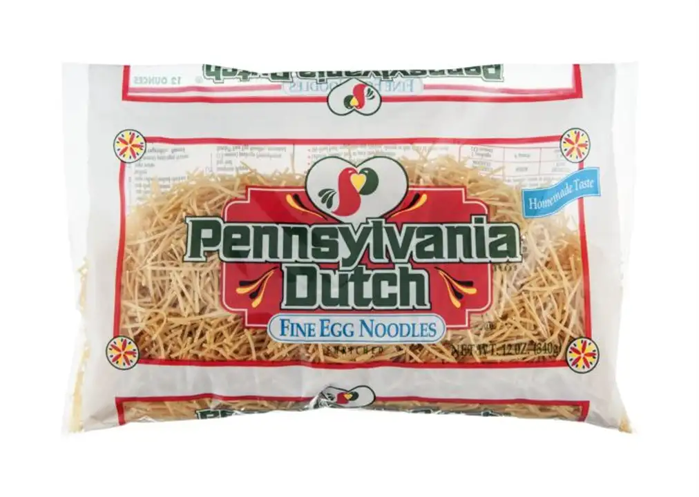 Order Pennsylvania Dutch Egg Noodles, Fine - 12 Ounces food online from Holiday farms store, Roslyn Heights on bringmethat.com