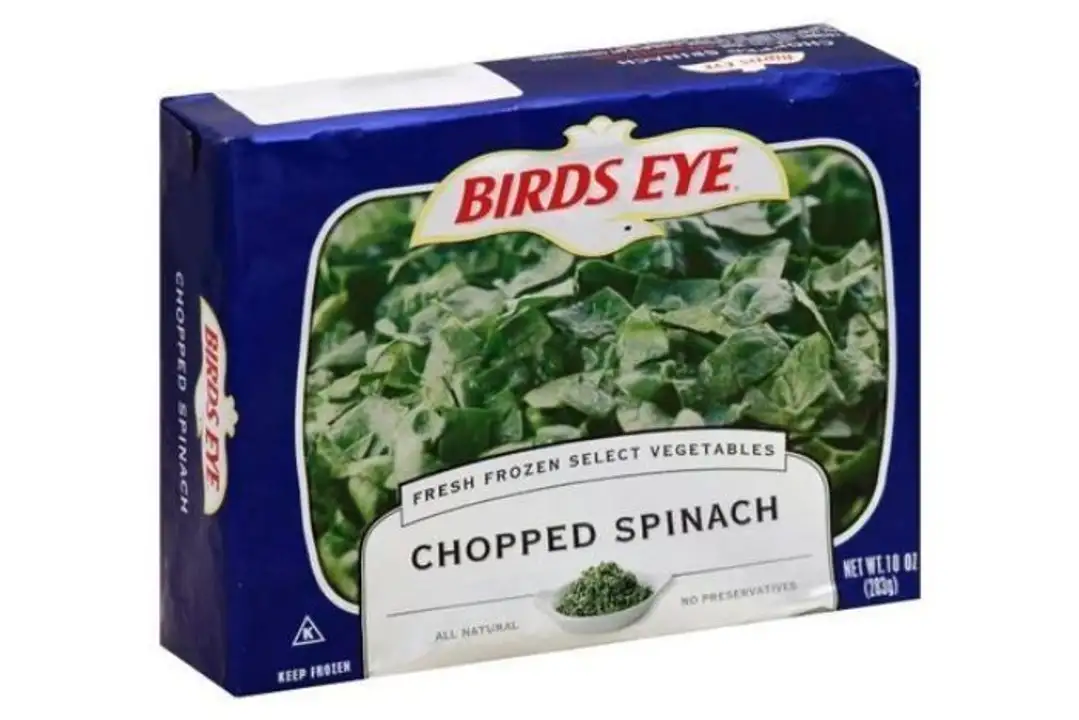 Order Birds Eye Spinach, Chopped - 10 Ounces food online from Holiday farms store, Roslyn Heights on bringmethat.com