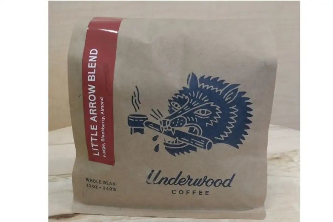 Order Underwood Coffee Little Arrow, Whole Bean, 12 oz. food online from Whole Foods Co-Op Denfeld store, Duluth on bringmethat.com