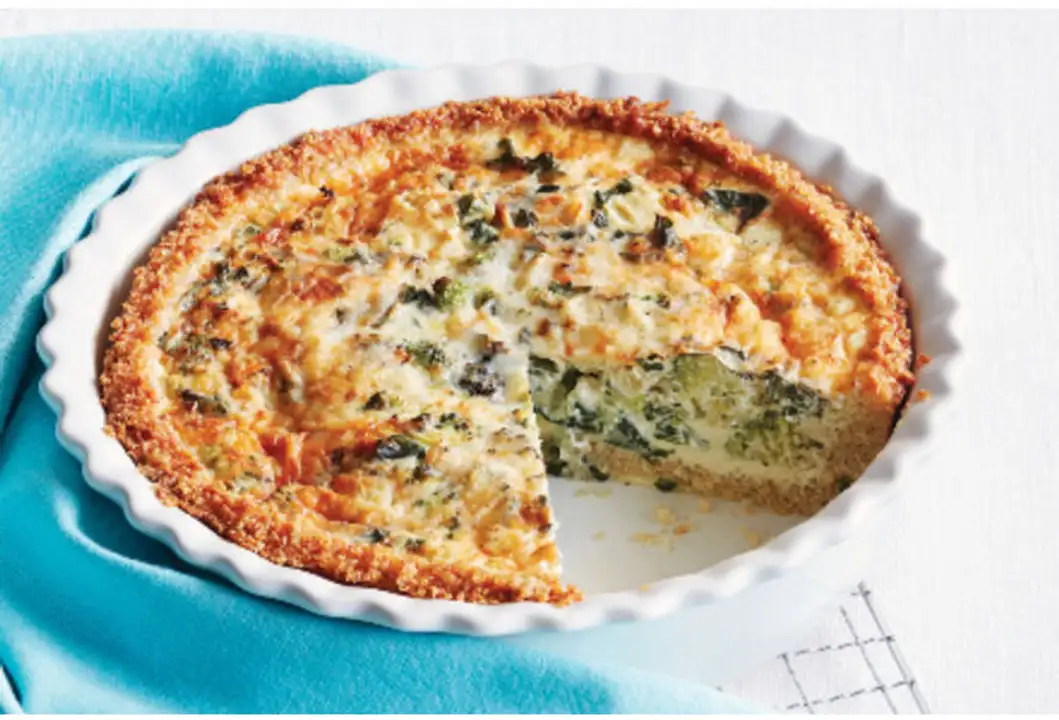 Order Broccoli Cheddar Quiche food online from Meats Supreme store, Brooklyn on bringmethat.com