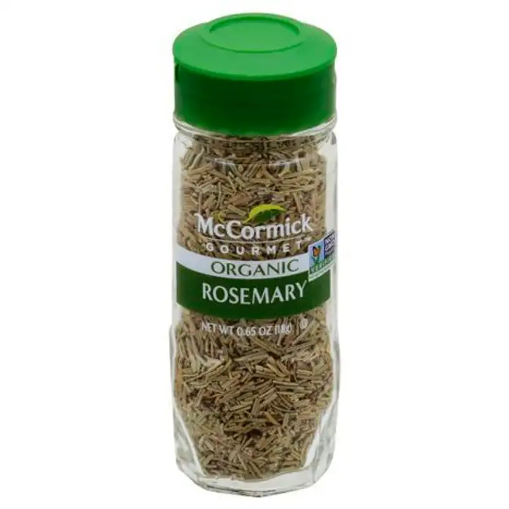 Order McCormick Gourmet Rosemary, Organic - 0.65 Ounces food online from Holiday farms store, Roslyn Heights on bringmethat.com