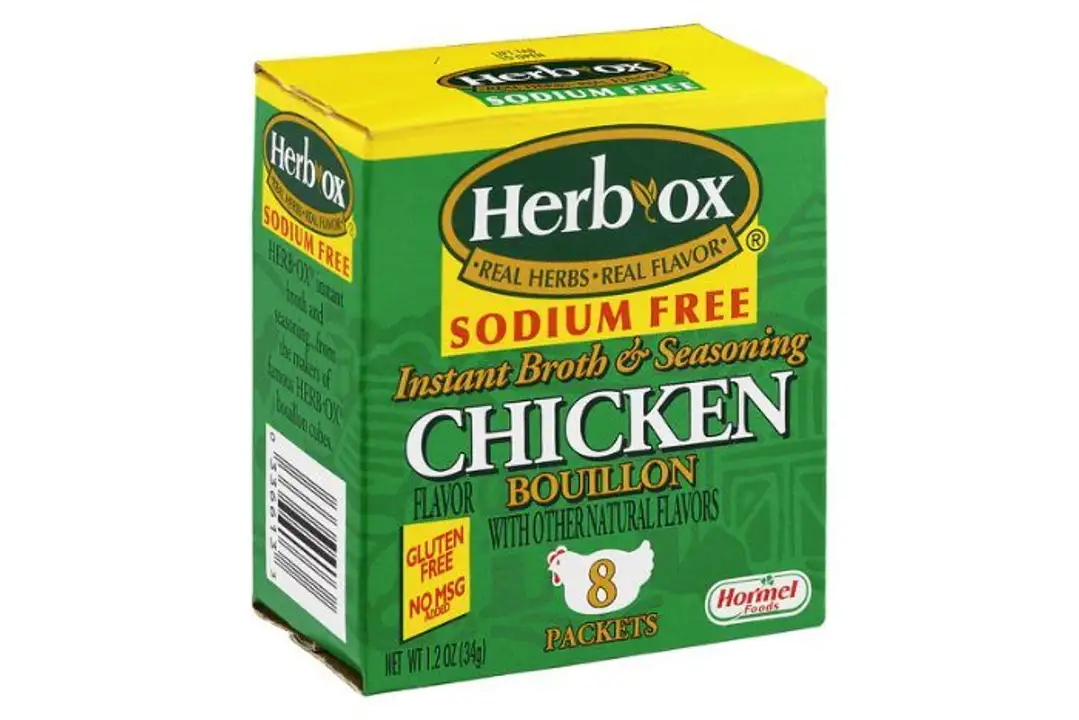 Order Herb Ox Bouillon Packets, Granulated, Sodium Free, Chicken Flavor - 1.2 Ounces food online from Novato Harvest Market store, Novato on bringmethat.com