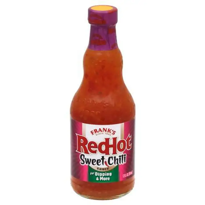 Order Franks Red Hot Sauce, Sweet Chili - 12 Ounces food online from Holiday farms store, Roslyn Heights on bringmethat.com