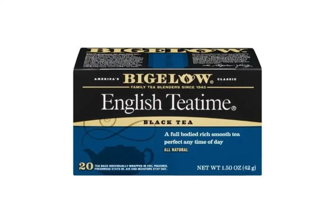 Order Bigelow Black Tea, English Teatime, Bags - 20 Bags food online from Holiday farms store, Roslyn Heights on bringmethat.com