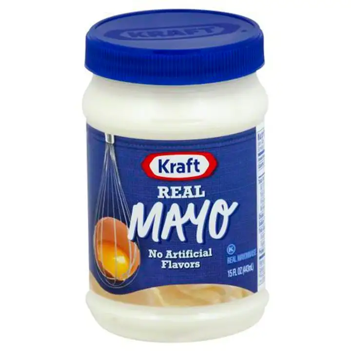 Order Kraft Mayo Mayonaise, Real - 16 Ounces food online from Fligner Market store, Lorain on bringmethat.com