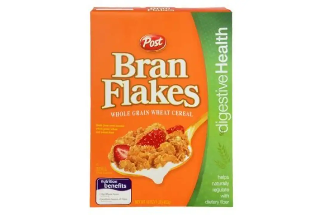 Order Bran Flakes Cereal, Whole Grain Wheat - 16 Ounces food online from Holiday farms store, Roslyn Heights on bringmethat.com