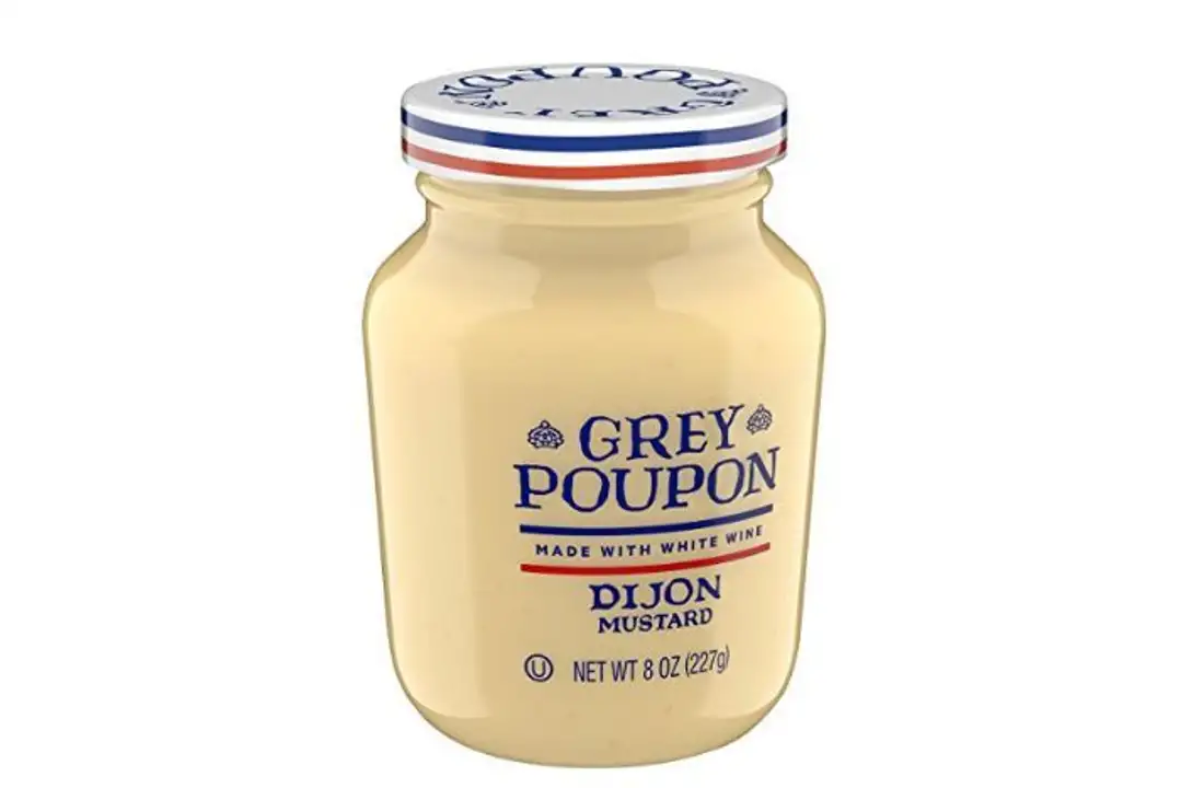 Order Grey Poupon Mustard, Dijon - 8 Ounces food online from Holiday farms store, Roslyn Heights on bringmethat.com