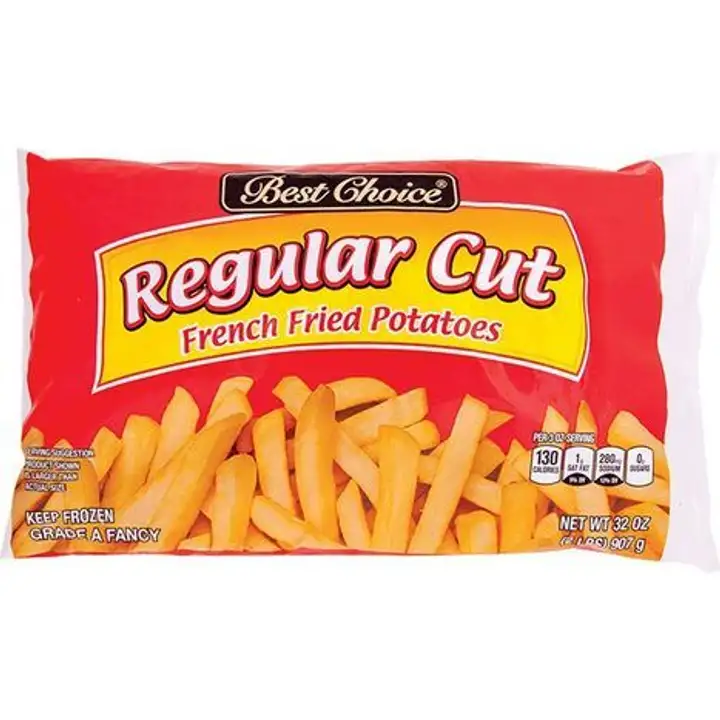 Order Best Choice Regular Cut French Fries - 32 Ounces food online from Fligner Market store, Lorain on bringmethat.com