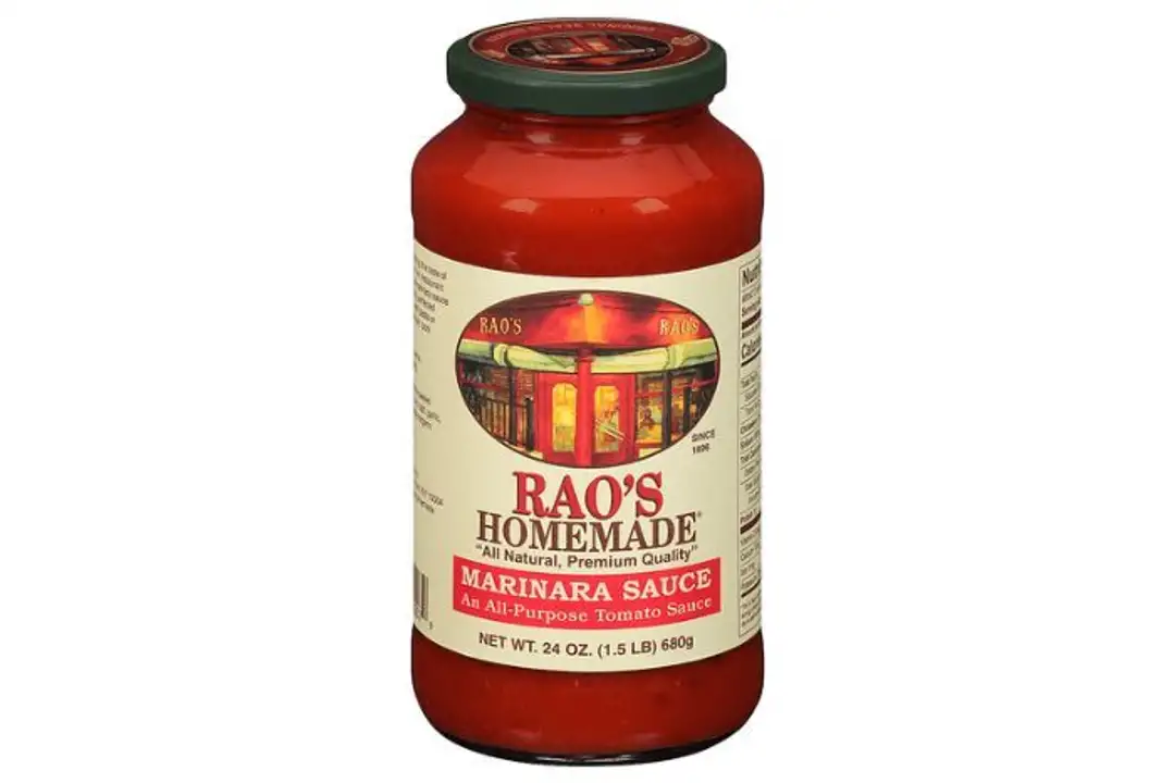 Order Raos Homemade Marinara Sauce - 24 Ounces food online from Novato Harvest Market store, Novato on bringmethat.com