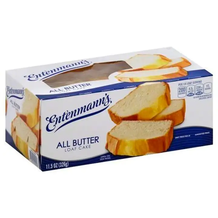 Order Entenmanns Loaf Cake, All Butter - 12 Ounces food online from Holiday farms store, Roslyn Heights on bringmethat.com