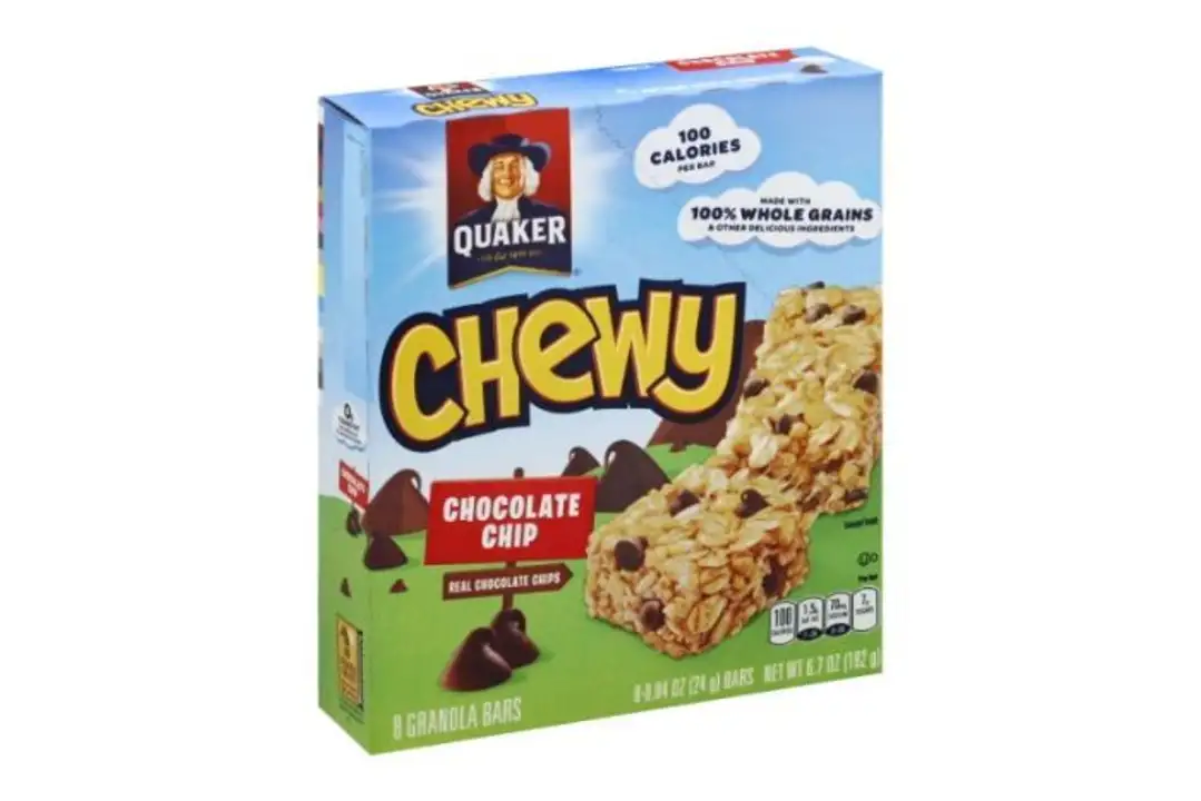 Order Quaker Chewy Granola Bars, Chocolate Chips - 6.7 Ounces (Pack of 8) food online from Holiday farms store, Roslyn Heights on bringmethat.com