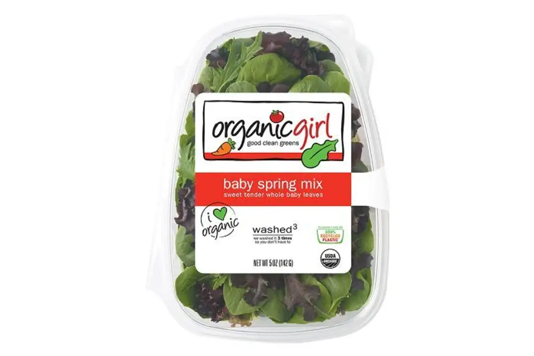 Order OrganicGirl Baby Spring Mix - 5 Ounces food online from Novato Harvest Market store, Novato on bringmethat.com