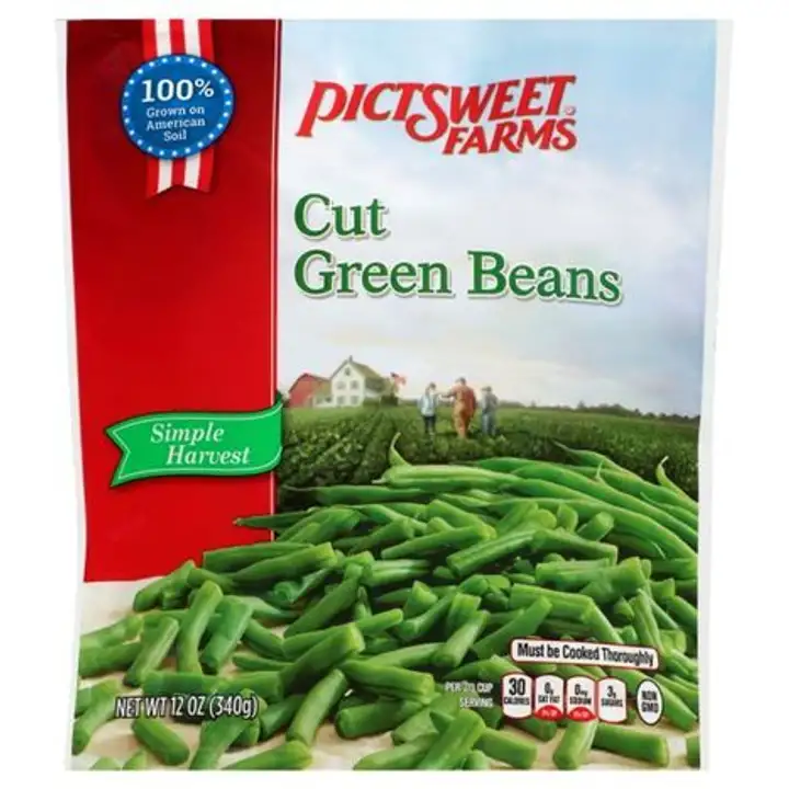 Order Pictsweet Simple Harvest Green Beans, Cut - 16 Ounces food online from Fligner Market store, Lorain on bringmethat.com
