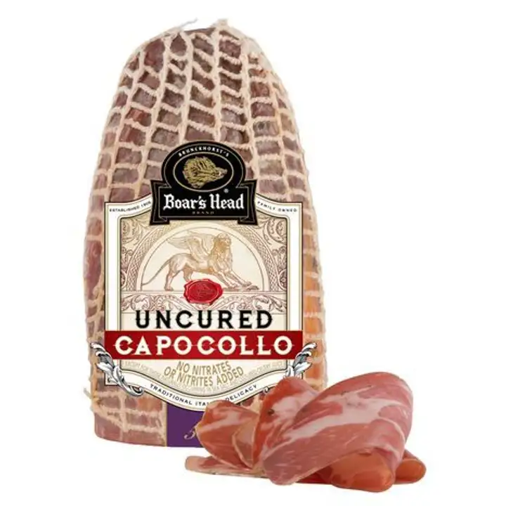 Order Boar’s Head® Uncured Capocollo food online from Meats Supreme store, Brooklyn on bringmethat.com