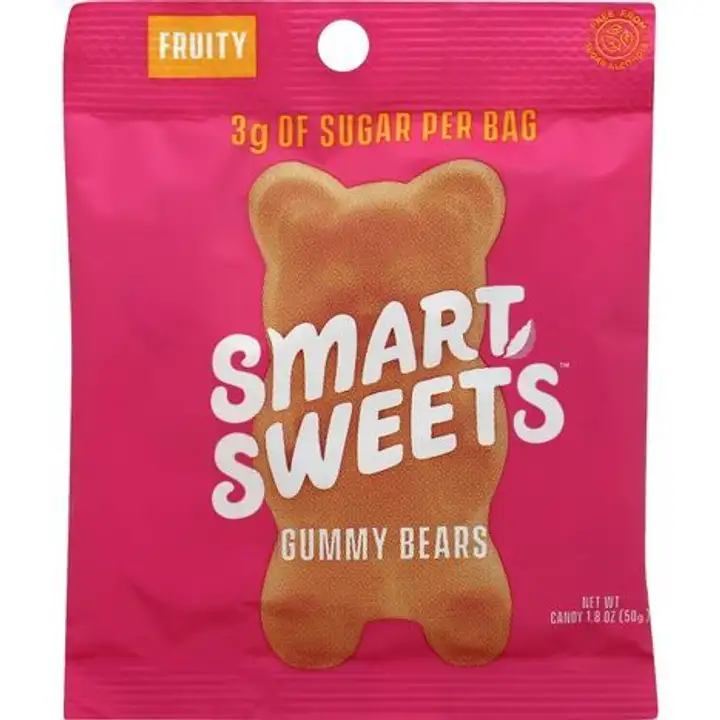 Order Smart Sweets Gummy Bears, Fruity - 1.8 Ounces food online from Whole Foods Co-Op Denfeld store, Duluth on bringmethat.com