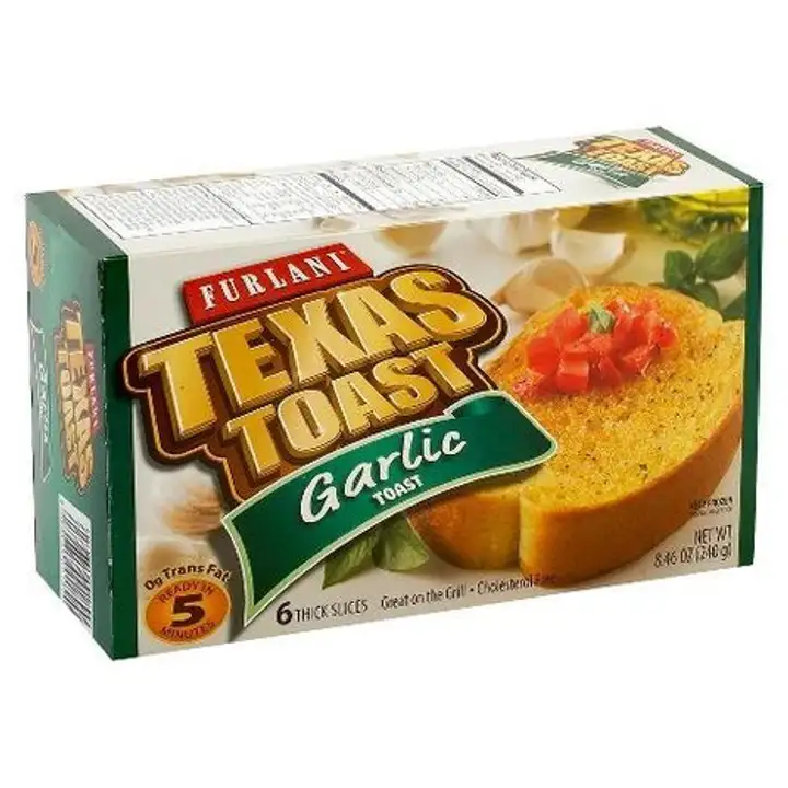 Order Furlani Texas Toast, Garlic, Thick Slices - 8.46 Ounces food online from Fligner Market store, Lorain on bringmethat.com