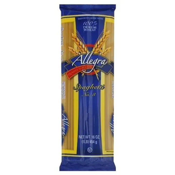 Order Allegra Pasta Spaghetti - 16 Ounces food online from Fligner Market store, Lorain on bringmethat.com