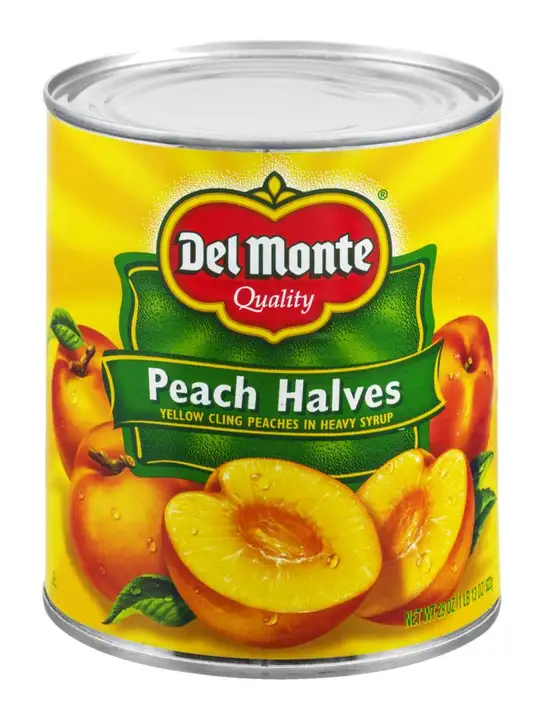 Order Del Monte Peach Halves, in Heavy Syrup - 29 Ounces food online from Novato Harvest Market store, Novato on bringmethat.com
