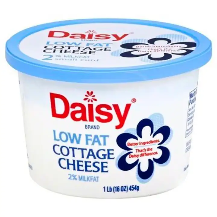 Order Daisy Cottage Cheese, Small Curd, 2% Milkfat, Low Fat - 16 Ounces food online from Novato Harvest Market store, Novato on bringmethat.com
