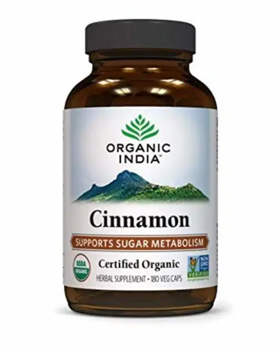 Order Organic India Cinnamon, Organic, Veg Caps -  90 Vcp food online from Whole Foods Co-Op Denfeld store, Duluth on bringmethat.com