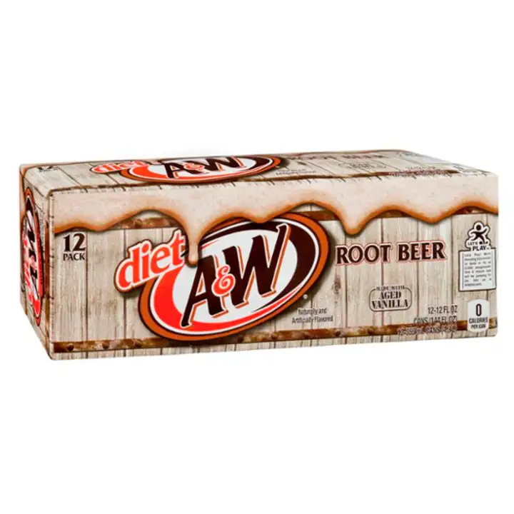 Order A & W Root Beer, Diet - 12 Each food online from Holiday farms store, Roslyn Heights on bringmethat.com