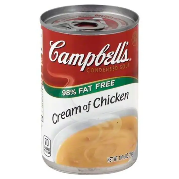 Order Campbells Condensed Soup, Cream of Chicken - 10.7 Ounces food online from Fligner Market store, Lorain on bringmethat.com
