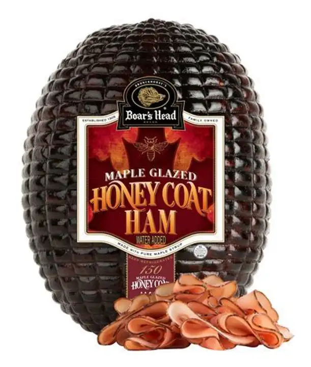 Order Boar’s Head® Maple Glazed Honey Coat® Ham water added food online from Meats Supreme store, Brooklyn on bringmethat.com