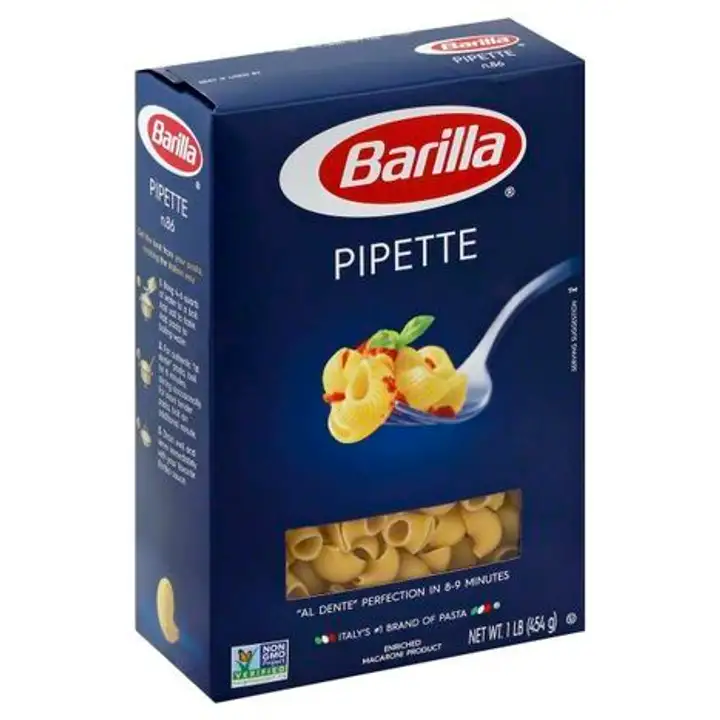 Order Barilla Pipette, No. 86 - 16 Ounces food online from Holiday farms store, Roslyn Heights on bringmethat.com