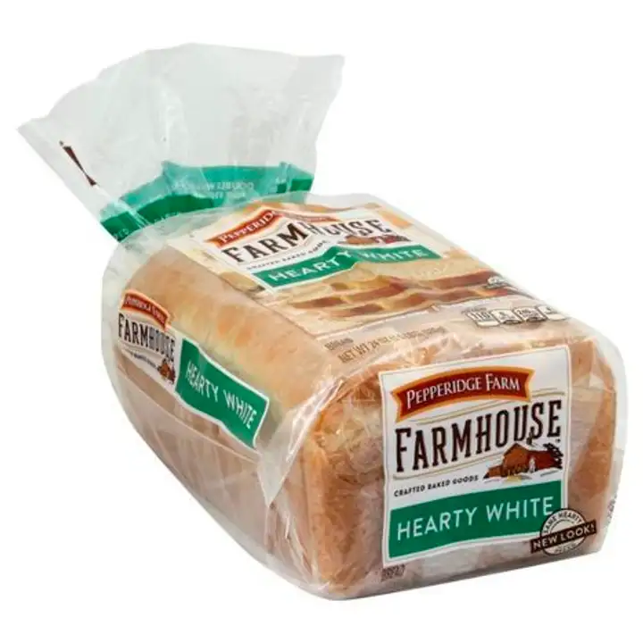 Order Pepperidge Farm Farmhouse Bread, Hearty White - 24 Ounces food online from Holiday farms store, Roslyn Heights on bringmethat.com