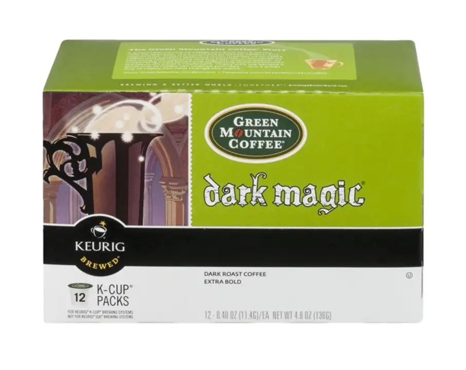 Order Green Mountain Coffee, Arabica, Dark Roast, Dark Magic, K-Cup Pods - 12 Count food online from Holiday farms store, Roslyn Heights on bringmethat.com