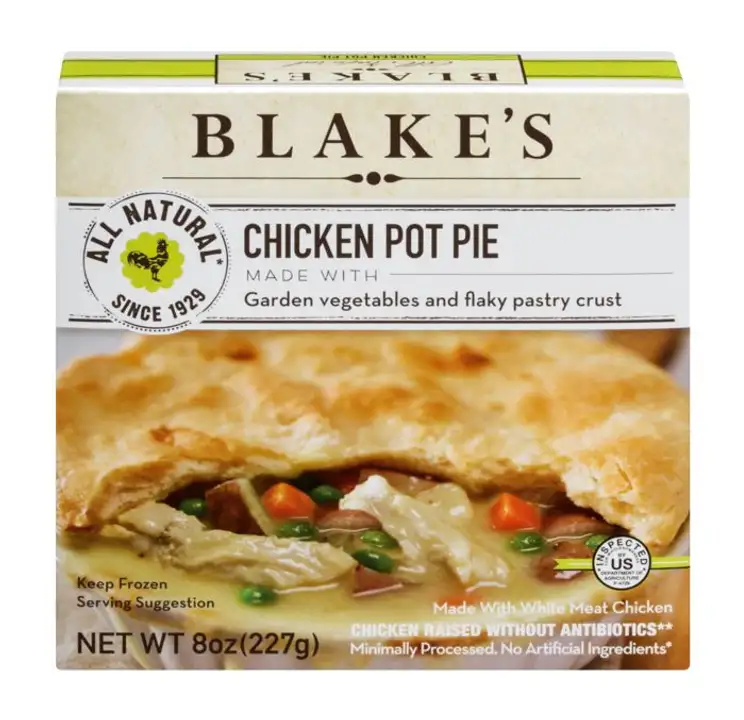 Order Blakes Chicken Pot Pie - 8 Ounces food online from Novato Harvest Market store, Novato on bringmethat.com