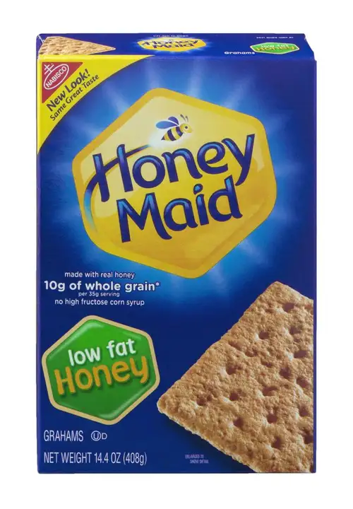 Order Honey Maid Grahams, Low Fat, Honey - 14.4 Ounces food online from Novato Harvest Market store, Novato on bringmethat.com