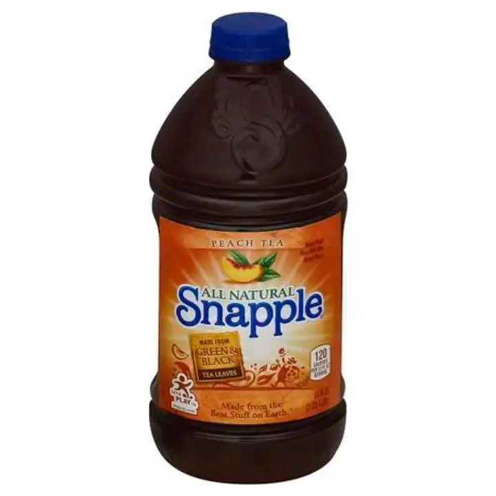 Order Snapple Tea, Peach - 64 Ounces food online from Holiday farms store, Roslyn Heights on bringmethat.com