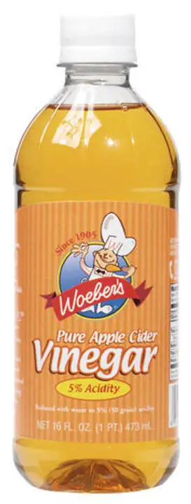Order Woeber's Apple Cider Vinegar - 16 Fluid Ounces food online from Fligner Market store, Lorain on bringmethat.com